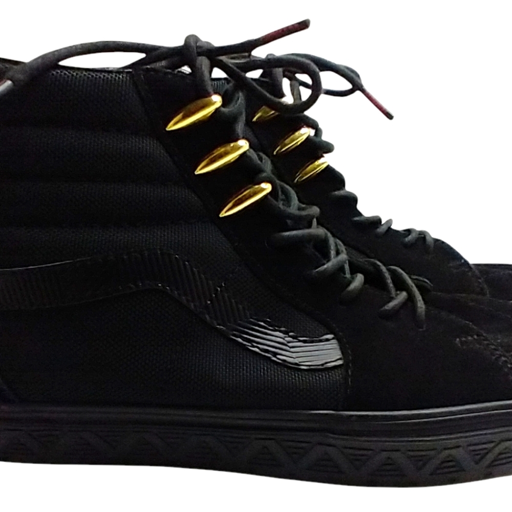 Vans Marvel Black Panther Sk8-Hi Size 9 - image 2